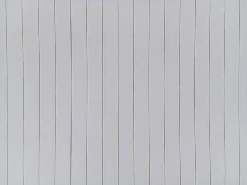 White lined paper background with vertical parallel lines Stock Photos