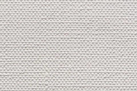 White linen canvas texture with contrast surface relief for your style. Stock Photos