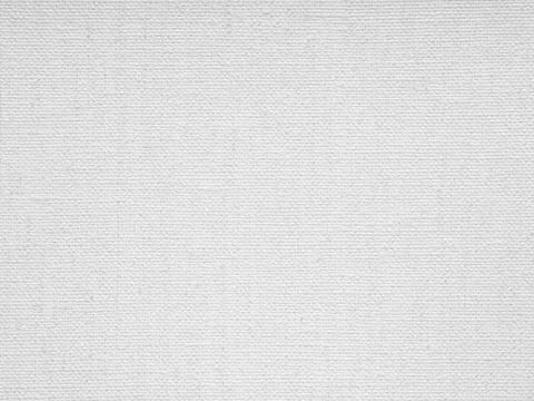 White linen canvas texture. Light clean white watercolor canvas painting Stock Photos
