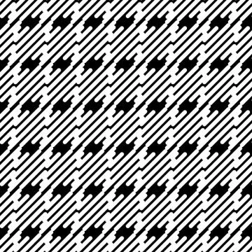 White lines on a black background Stock Illustration