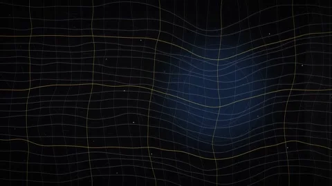 White Lines Black Background Morphing Abstract Stock Footage 344057075