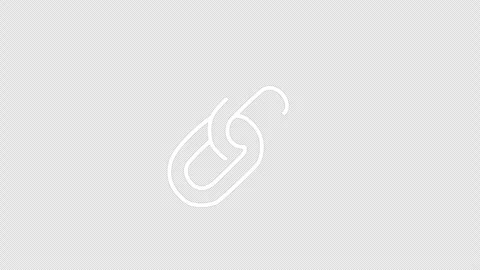 White lines chain link icon on transparent background for hyperlinks, blockchain Stock Footage 344974165