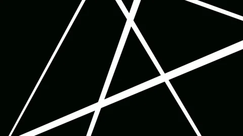 White lines dancing Stock Footage 28619905