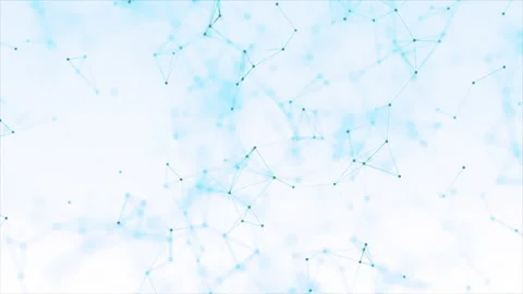 White lines technological video loop Video stock 141124788