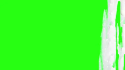 White liquid flows down Stock Footage 150501177