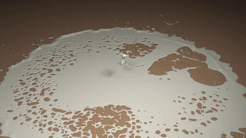 White liquid 库存影片 80227104