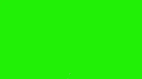 White liquid line splash FX animation, 2D hand-drawn fluid stroke element Stock-Footage 321374822