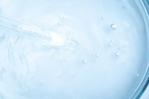 White liquid or raw material for skin care product Foto stock