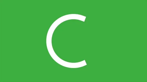 White loading circle animation on chroma key green screen background Video stock 330849664