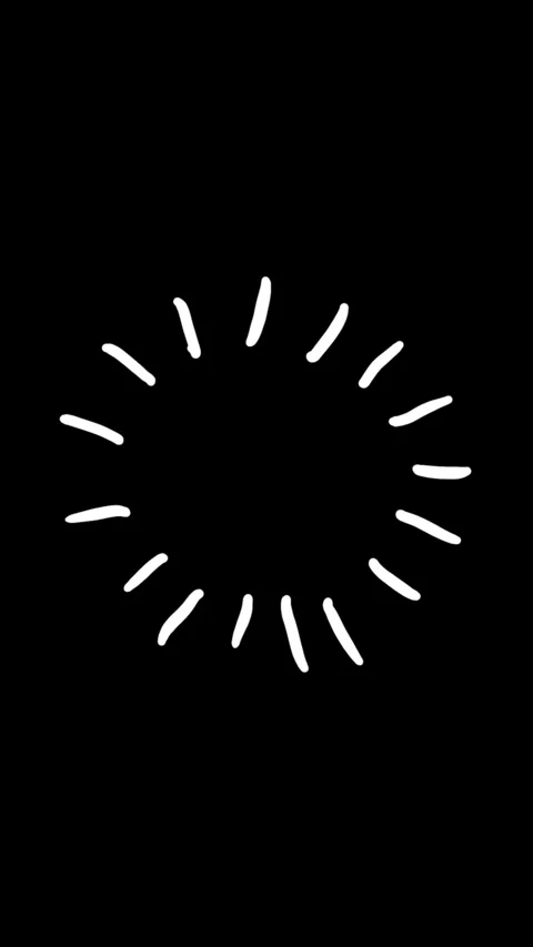 White loading circle animation. Stock-Footage 338319161