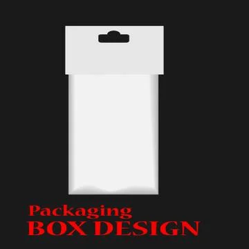 White Long Blank Stock Illustration