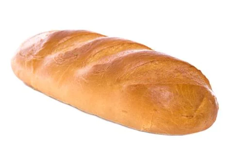 White long loaf 스톡 사진