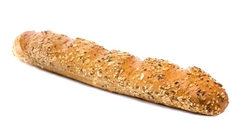 White long loaf Stock Photos