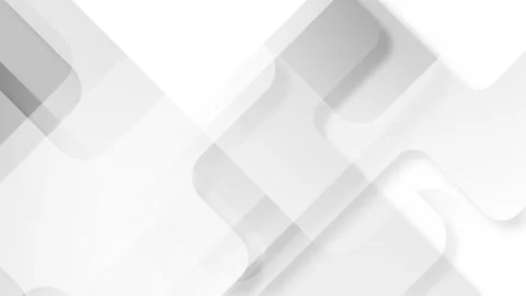 White looping abstract geometric motion background. 4K Stock Footage 293152330