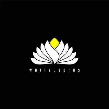 White Lotus vector Illustration Stock Illustration