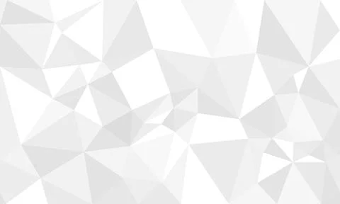 White low poly elegant background, vector rich, luxury monochrome light bac.. Stock Illustration