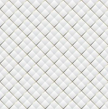 White luxurious seamless background Stock Illustration