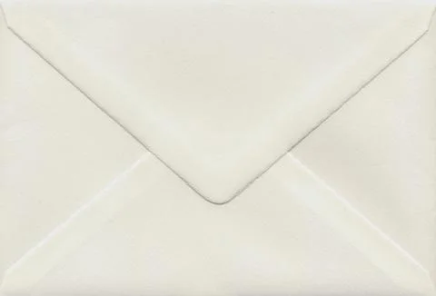 White mail letter envelope Stock Photos