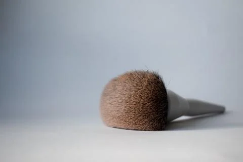 White Makeup Brush Stock Photos