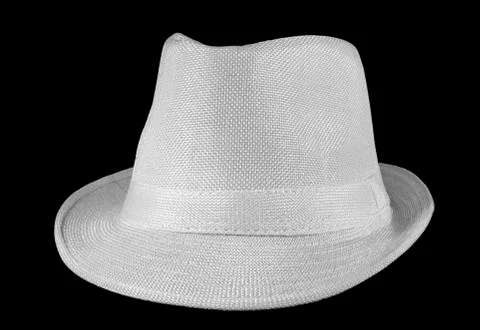 White man hat Stock Photos