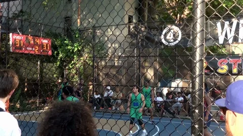 white man watching basketball game Stock Video Pond5