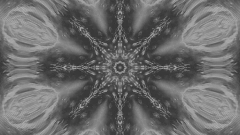 White Mandala Animation Stock Footage 118036873