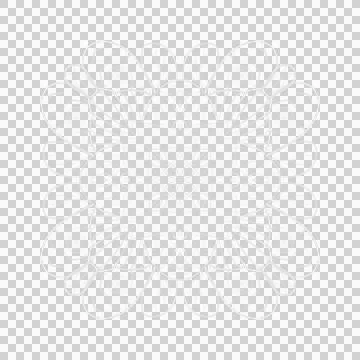 White Mandala on a Transparent Background 스톡 일러스트