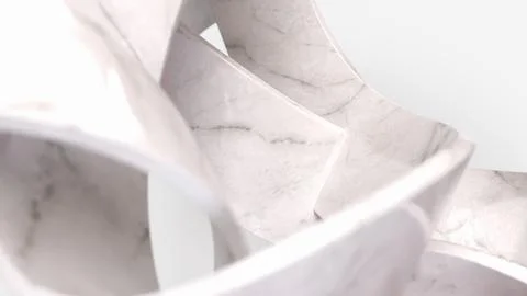 The White marble Abstract image for Abstract Background  3d Rendering. Stock Photos