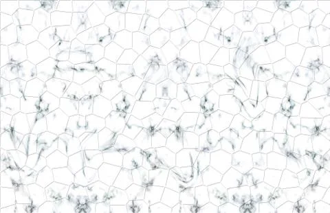 White marble background, polygonal tile Stock Illustration