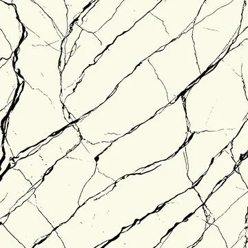 White marble background. Stone cracks texture. Vector Stock Illustration