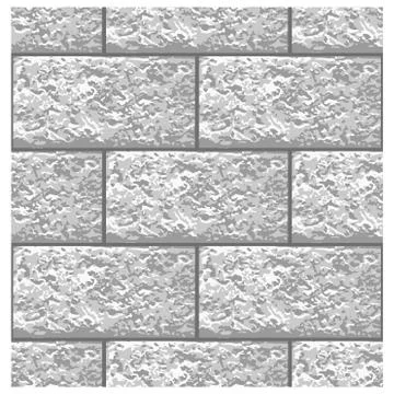 White Marble brick seamless pattern, vector Stock Illustration