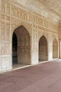 White Marble Palace Stock Photos