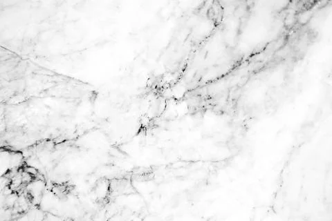 White marble patterned texture background, Detailed genuine marble from nature. Stock Photos