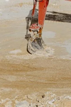 White marble quarry Stock Photos