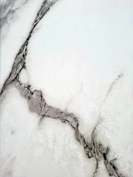 White marble surface with grey and charcoal veins suitable for luxury inter.. Foto stock