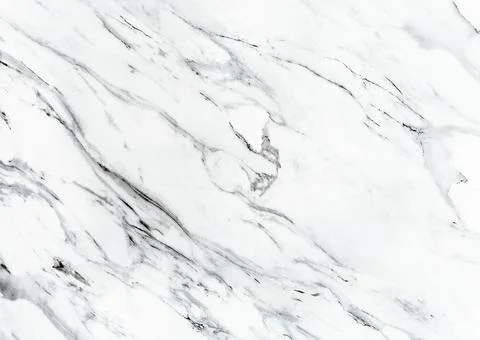 White marble texture background pattern top view. Tiles natural stone floor with Stock Photos