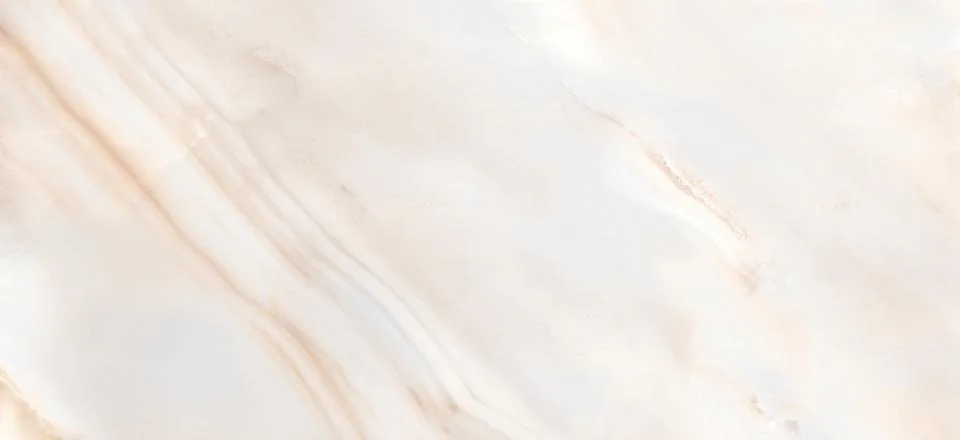 White marble texture background pattern top view. Tiles natural stone floor with Stock Photos