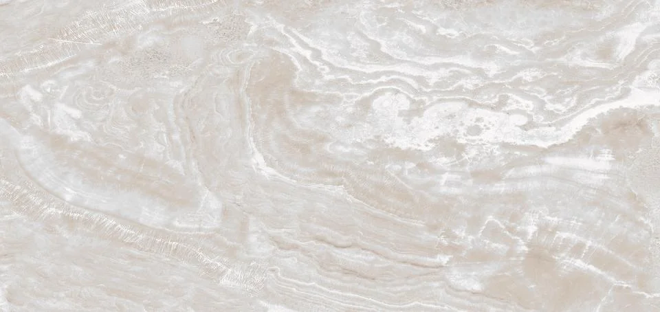 White marble texture background pattern top view. Tiles natural stone floor with Stock Photos