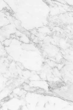 White marble texture background pattern top view. Tiles natural stone floor with Stock Photos