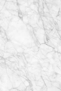 White marble texture background pattern top view. Tiles natural stone floor with Stock Photos