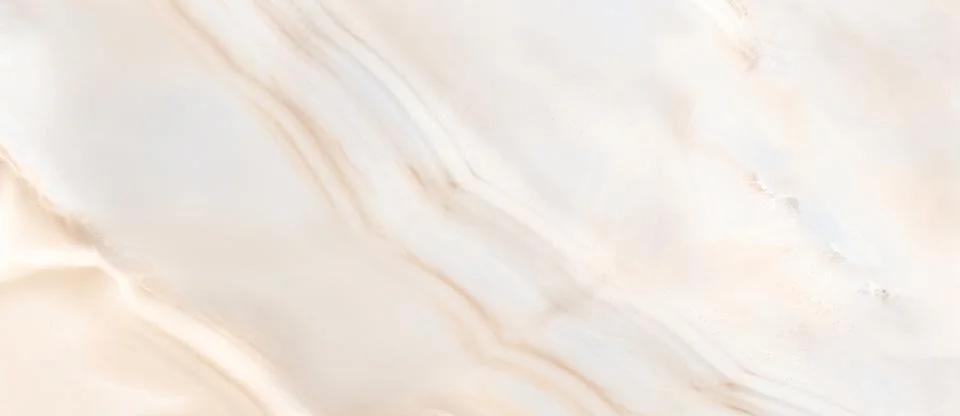 White marble texture background pattern top view. Tiles natural stone floor with Stock Photos