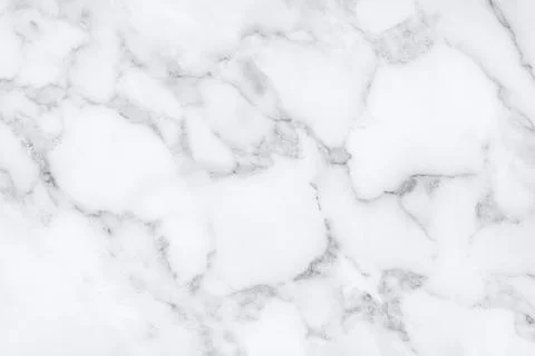 White marble texture with natural pattern for background. Stock Photos