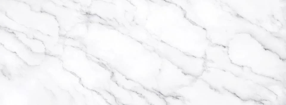 White marble texture with natural pattern for background. Stock Photos