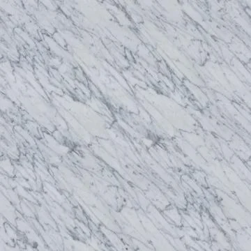 White marble texture with pattern and light blue tone. Seamless square Stock Photos