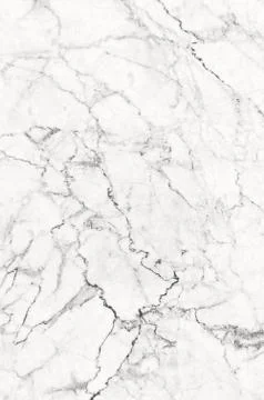 White marble texture shot through with deep veining Stock Photos