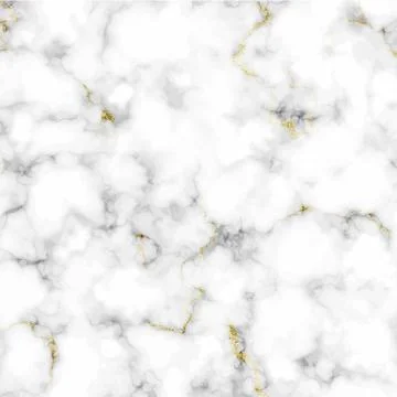 White Marble vector texture. Abstract golden glitter marbling background. Stock Illustration