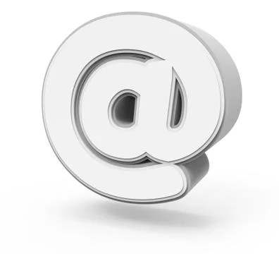 White at mark Illustrazione stock