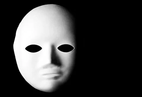 White Mask Stock Photos