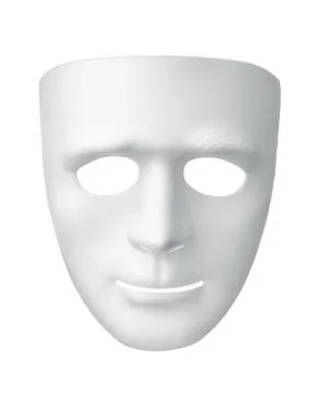 White mask Stock Photos