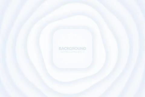 White Material Design Morphism Spinning Rectangles 3D Vector Abstract Background イラスト素材